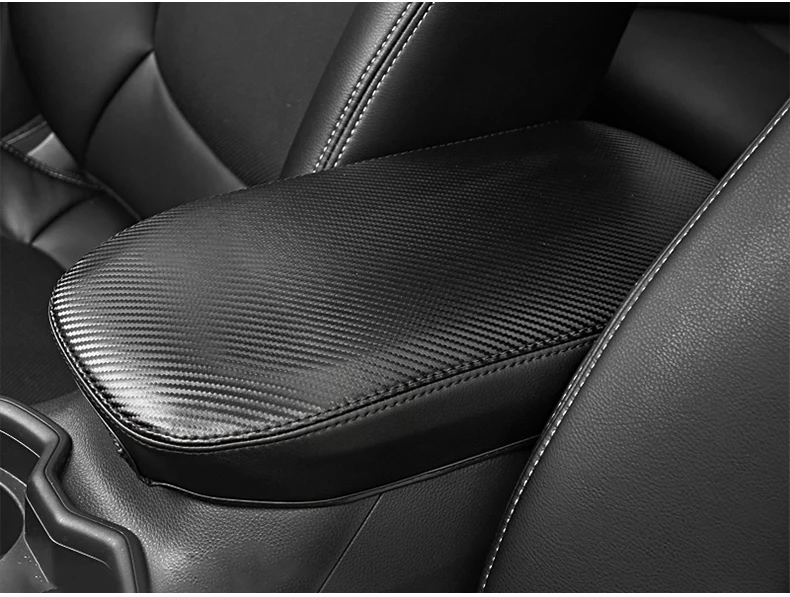 Für Toyota RAV4 XA50 2019 2020 2021 2022 2023 2024 2025 Auto Mittelkonsole Armlehnenbox PU-Leder Polster Abdeckung Zierleiste Zubehör – Detail 10