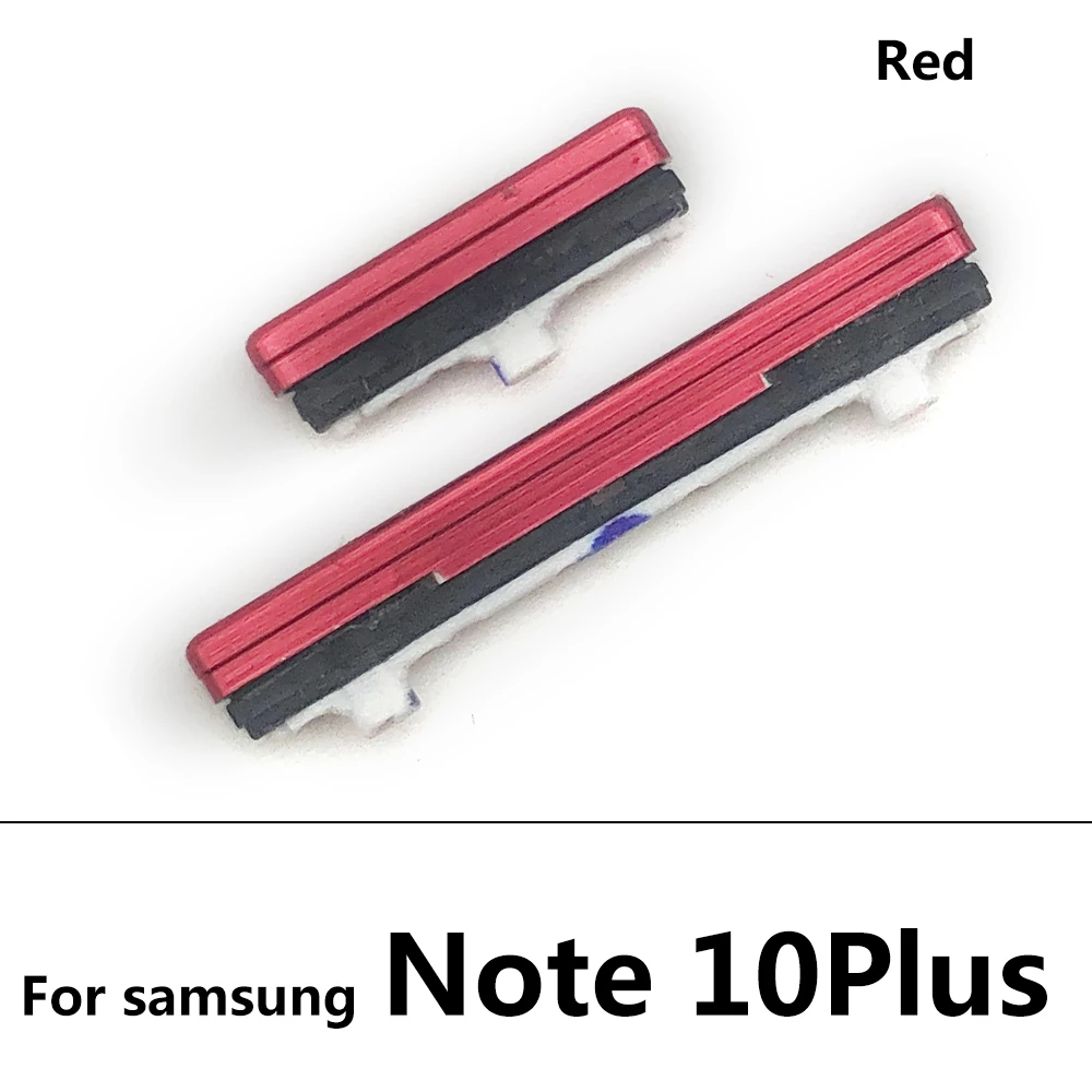 Replacement Power On Off Side Key Button + Volume Up Down Side Button For Samsung Note 9 10 Plus Volume Key Part