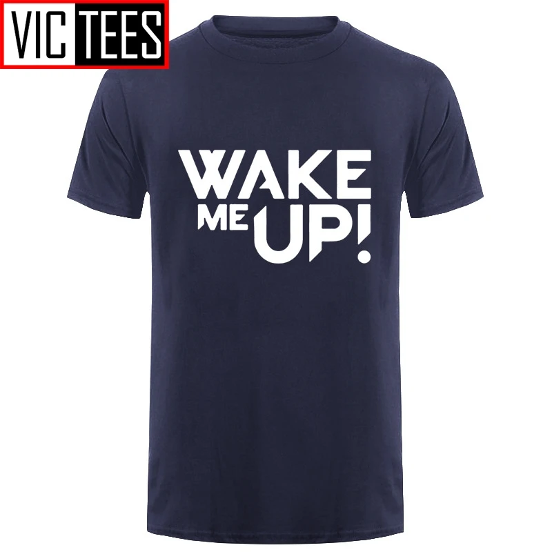 Men Spring&Summer Dress Rock Band Avicii DJ Wake Me Up Mens Printed T Shirt Tshirts Hip Hop T-Shirt crop Top Tees