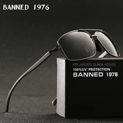 Polarized UV400 Fashion Sunglasses Classic Brand Designer Sun Glasses Original Lens Male Sunglasses Driving Oculos