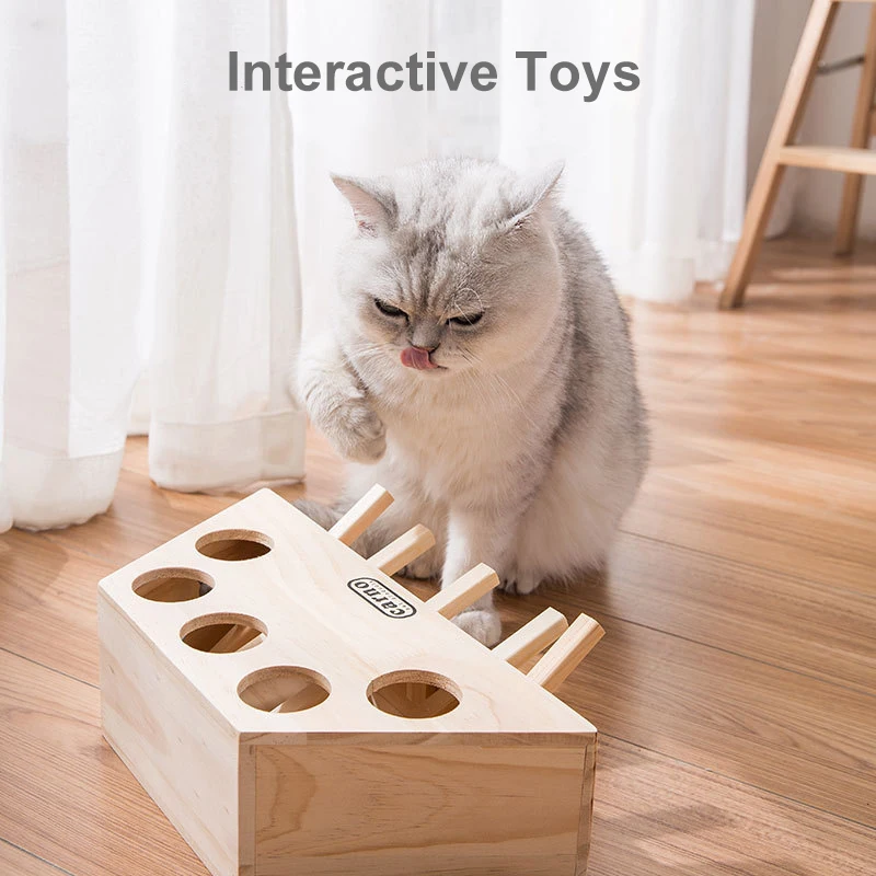 Cat Puzzle Toy Catch Hunt Mouse Game Funny Owner And Pet Interactive Toys Teaser Kitten 2021 Popular Goods For Cats