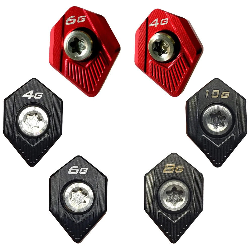 1Pc 4g 6g 8g 10g Golf Weight Screw Red or Black Fit for Cobra King SZ Speedzone Driver Alloy Golf Club Heads Accessories