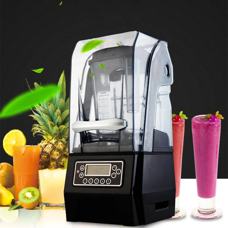 1500W Bean Grinder BY-908Z High Power Commercial Smoothie Machine 1.5L Large Capacity Multifunctional Food Grinder