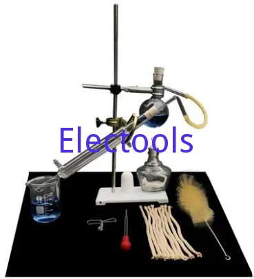 

Home DIY Small Distillation Device Kit Chemical Experiment Equipment For Oil extracting And Flower Water production