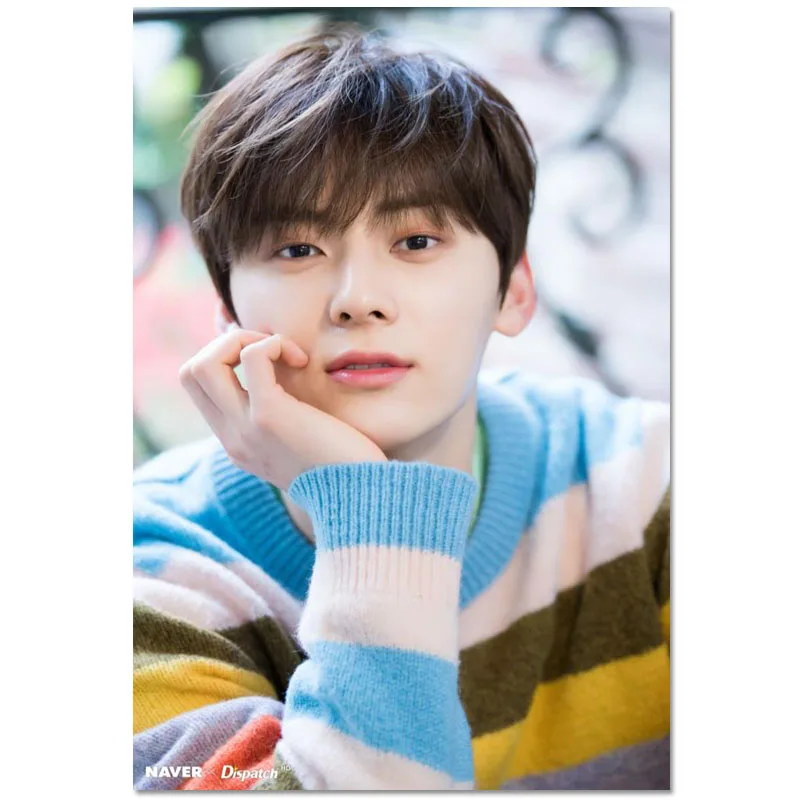 Hwang Min hyun Poster Custom Canvas Poster Art Home Decoration Cloth Fabric Wall Poster Print Silk Fabric 30X45cm40X60cm