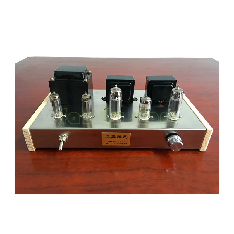 High frequency and delicate 6N2 push 6P14 fever tube amplifier, dual 6Z4 bile rectifier amplifier DIY kit,  full of charm