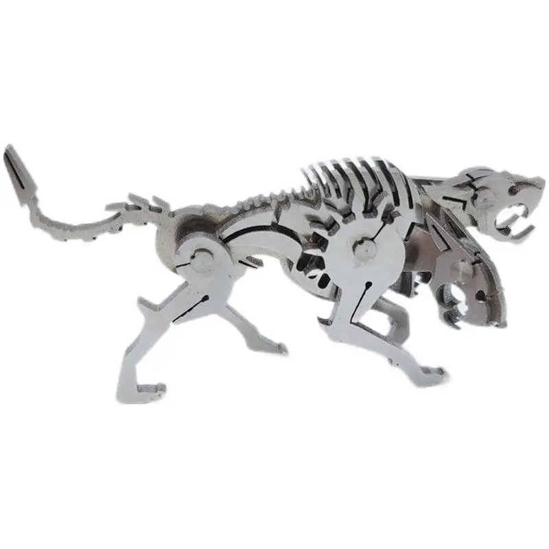 Gift And Toys Puzzles For Kids Adults Learning Education Steel MOKR 3D Metal Puzzle Cerberus DIY Jigsaw Model