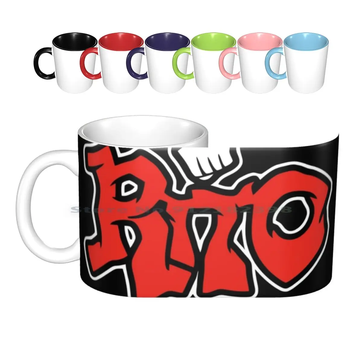 Rito Games керамические кружки, кофейные чашки, кружка для молока и чая, райот, рито, рито, пожалуйста, рито, пожалуйста, Прошу прокомментировать, красные кружки, ашх трех райот Rito Games