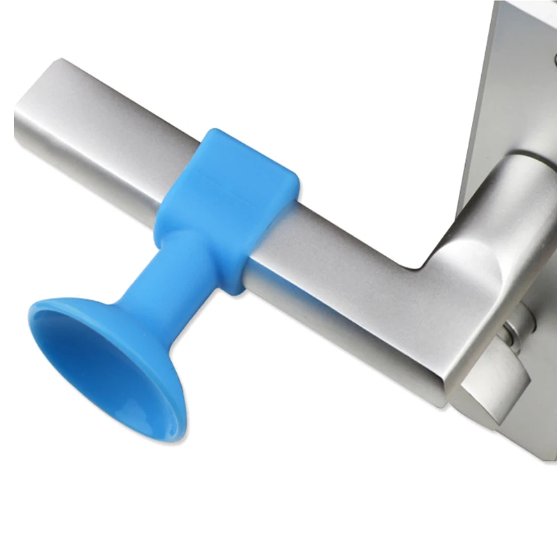 Bộ 5 Đa Chức Năng Tắt Tiếng Tay Cầm Cao Su Chống Va Đập Dành Cho Nhà Bếp Gia Đình Nhà Tắm Móc Treo Đa Năng