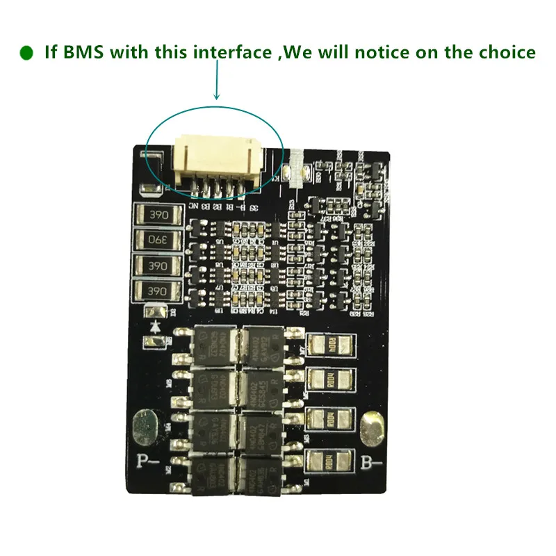 12V 3S 4S 30A 40A 50A BMS lipo/Lifepo4 tablica zabezpieczająca baterię do produktów silnikowych 300-400W, oświetlenie lampa LED około 350W