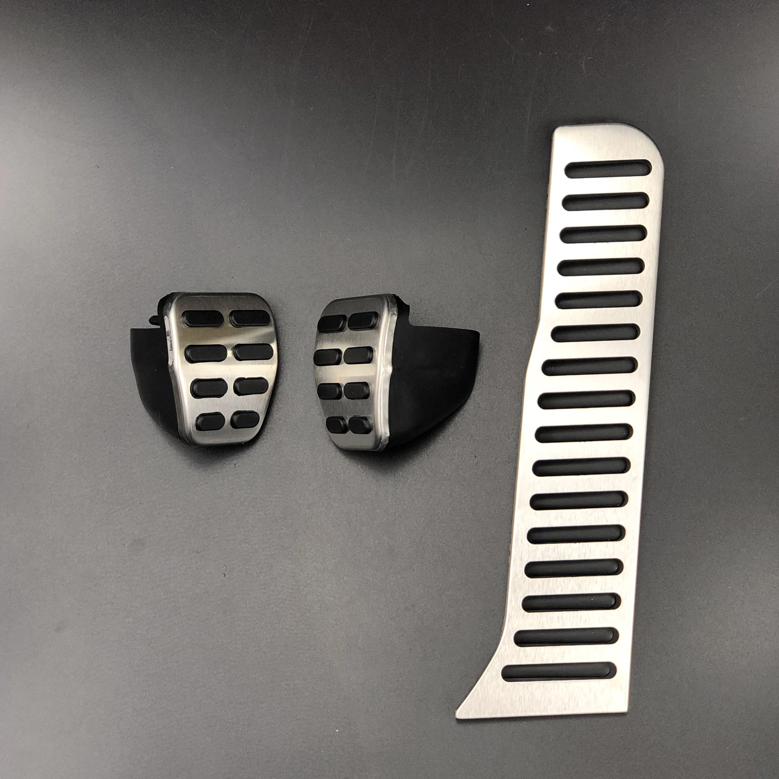 For Audi Q3 8U A3 8P A1 TT Car Styling Gas Pedals Fuel Brake Foot rest Pedal Cover Replacement Pad Plate Accessories