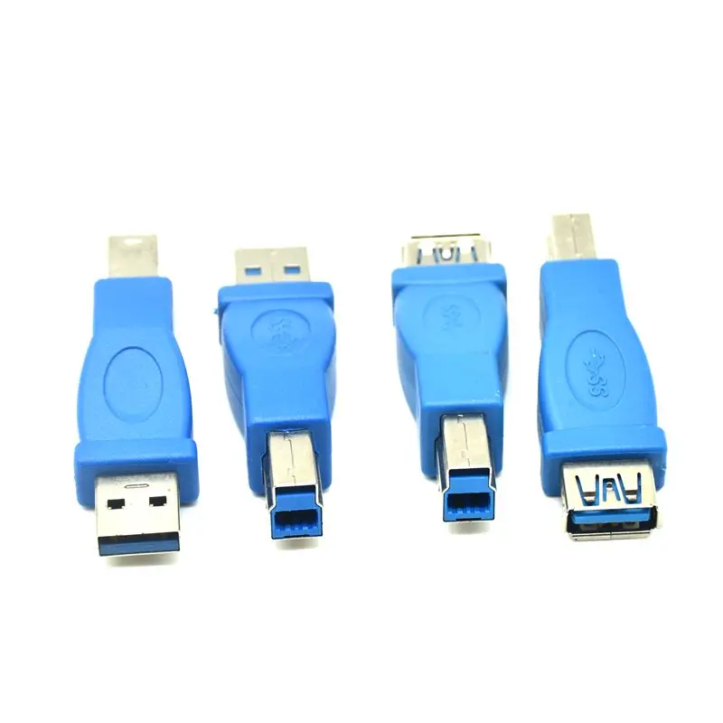 1PCS Premium USB 3.0 A Female Male To Printer B Male & Female Coupler Adapter Converters NEW