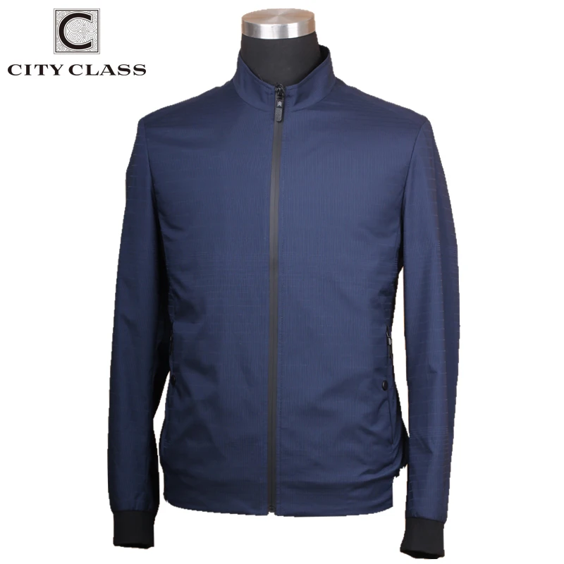 CITY CLASS New Tops Jacket Coats Casual for Men High Quality Fashion Style Hot Jacket for Male Breathable Soft Zipper Coat 23133