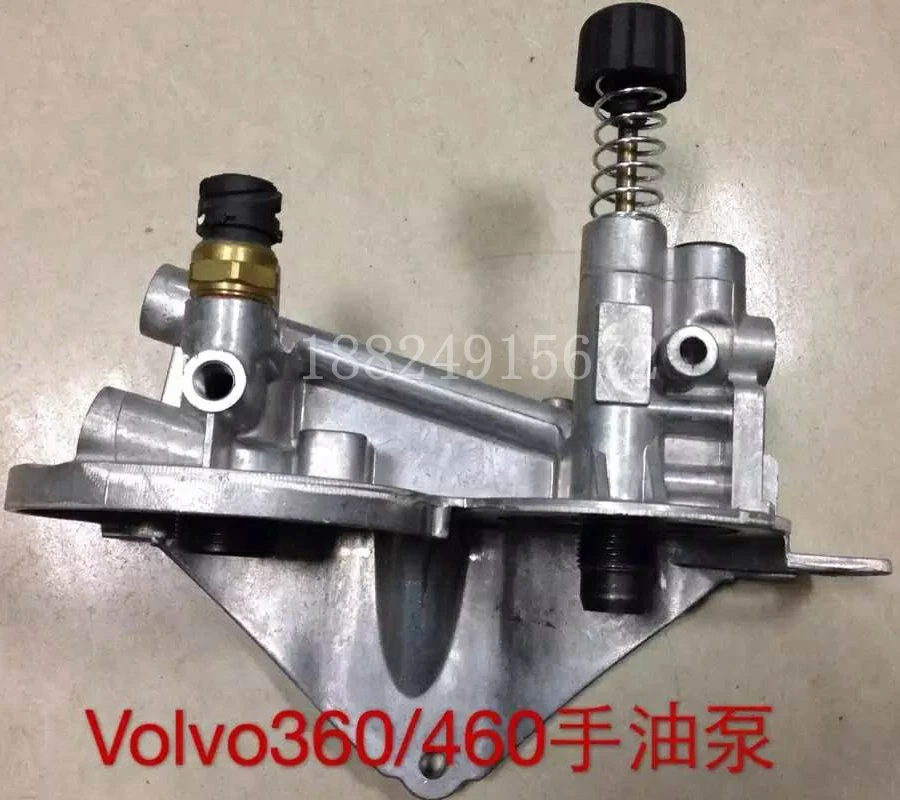 Excavator accessories: Diesel filter base, hand oil pump, oil grid, two seat. Applicable to: Volv EC360 / 380/460 / 480B