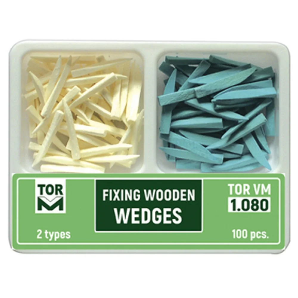 تثبيت القيقب أسافين خشبية لأنظمة مصفوفة ل تور VM لمواد طب الأسنان أجزاء طبيب الأسنان لعيادة الأسنان طبيب الأسنان باستخدام #2