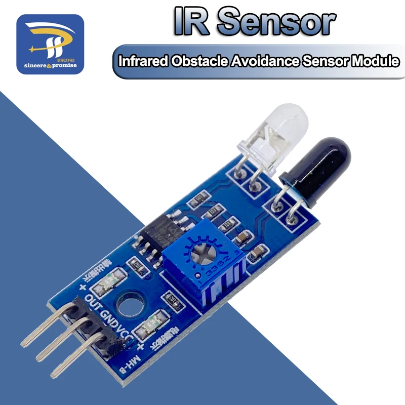 Moduł czujnika unikania przeszkód na podczerwień dla Arduino DIY inteligentny robot samochodowy 3-przewodowy odblaskowy fotoelektryczny nowość
