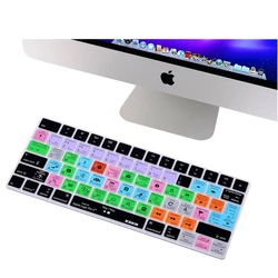 XSKN for Apple Magic Keyboard Logic Pro X Shortcut Silicone Keyboard Cover Skin Functional Hotkeys Protective Cover Sticker