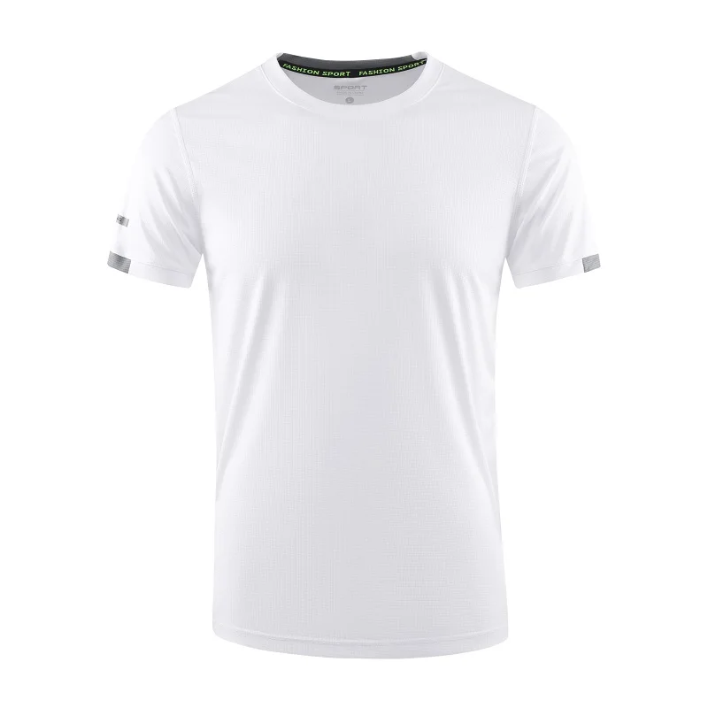 Quick-Drying Round Neck T-Shirt Custom Sport T-Shirt Logo Embroidery Printed Pattern Design