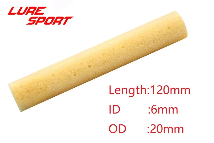 LureSport Padding tube 6pcs 12cm PU pipe Rod building components DIY Repair Fishing Rod accessory