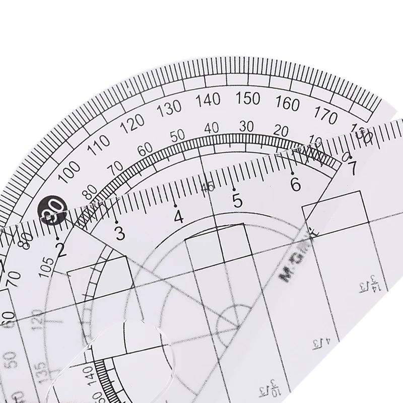 M&G 8 pcs/set Geometry Protractor Compasses Set Mathematical Drawing Tools Eraser Ruler Students School Supplies Stationery