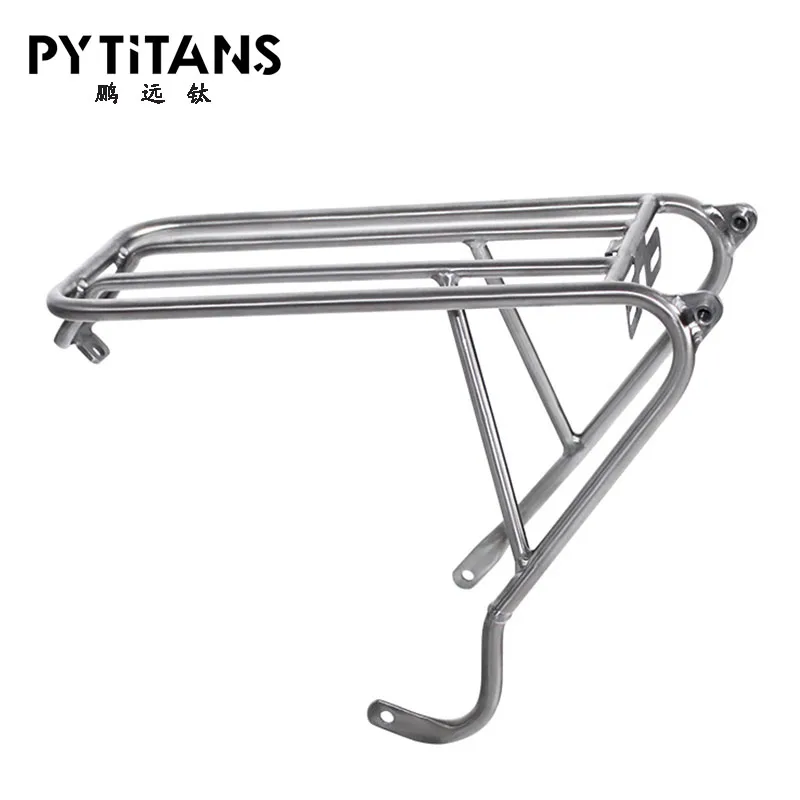 

Bike Stand/Mini/Disc Brake Rack Titanium Alloy Rear Rack For Brompton Folding Bicycle