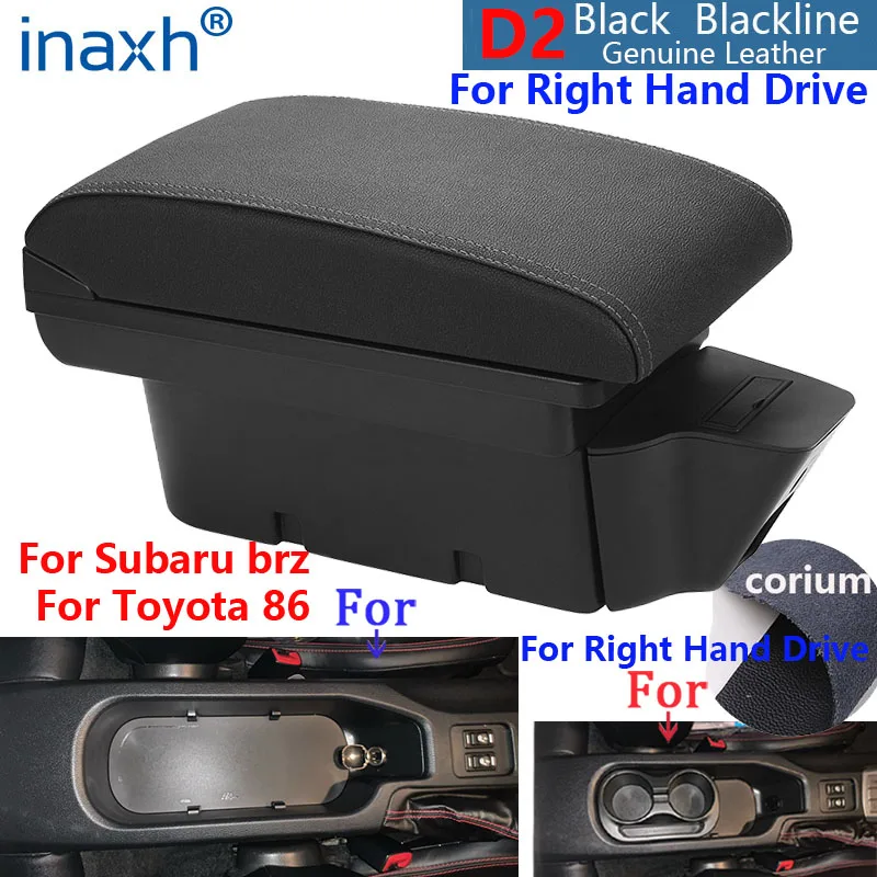 For Toyota 86 Armrest for Subaru Brz Car Armrest Box Right Hand Drive for Scion Fr-S Frs Gt86 2012-2020 Storage Box Auto Parts image 3