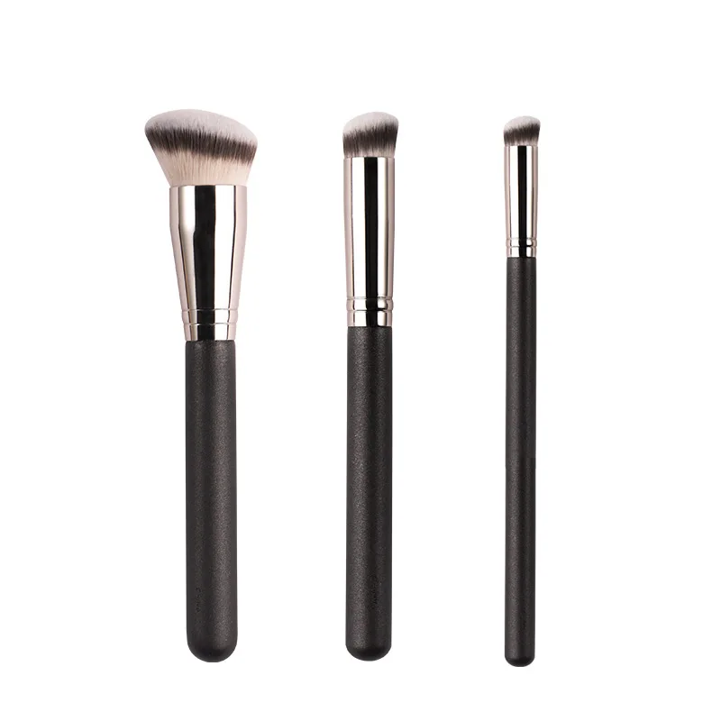 2pcs/set Angled Foundation Makeup brushes M170 270s Magic Liquid Foundation Cream small concealer Make up brush Beauty Tools