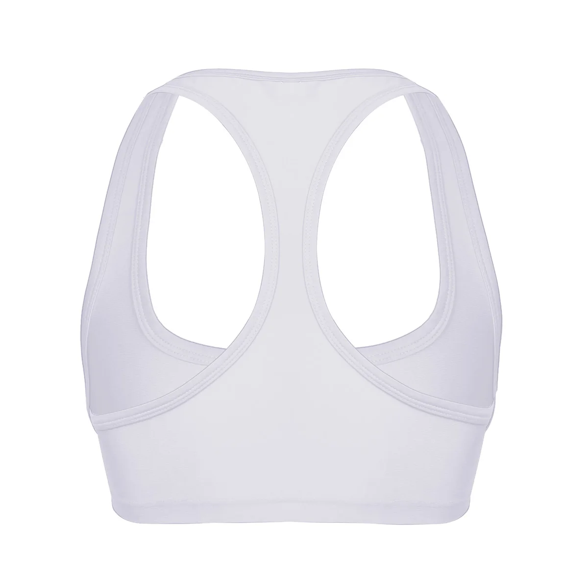 Mens Crop Tops Sleeveless Fitness Tank Top Racer Back Male Muscle Half Vest Tee for Summer Gymnastics DJ Dance Clubwear Costume