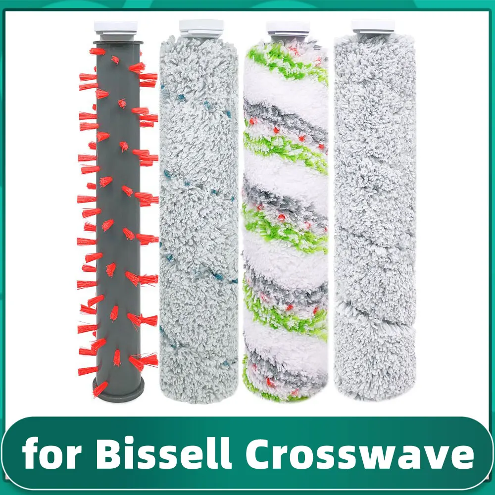 For Bissell Crosswave Cordless Max Series 2554 / 2590 / 2593 / 2596 Roller Soft Brush Vacuum Cleaner Replacement Part Accessory