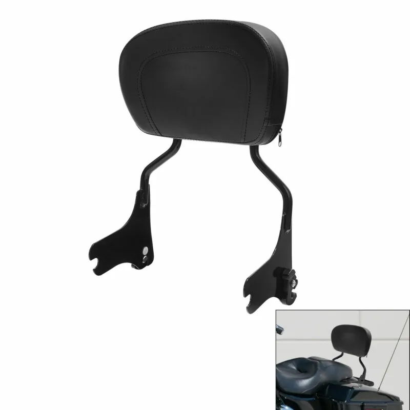 Motorcycle Passenger Backrest Sissy Bar For Harley Touring Road King Street Electra Glide 1997-2008