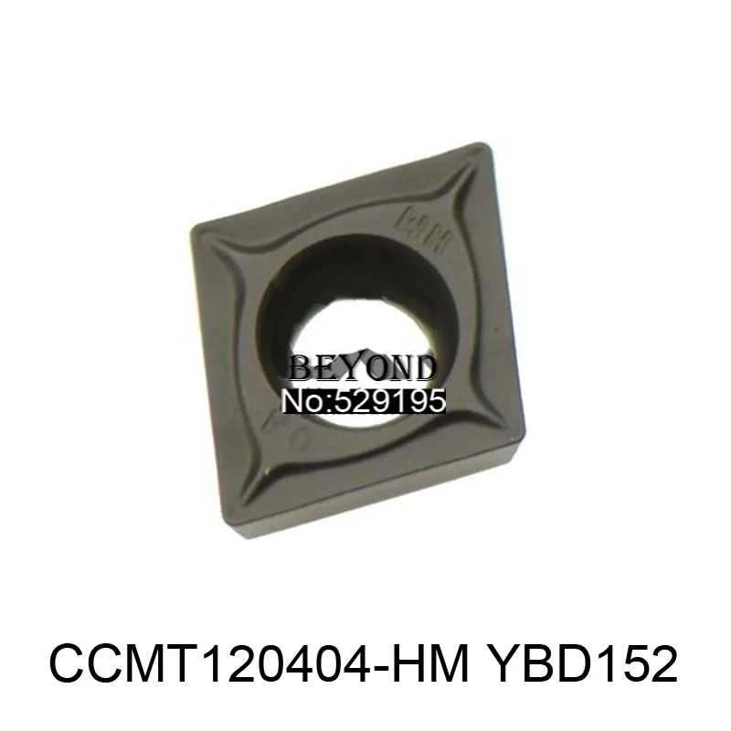 

Original CCMT 120404 120408 CCMT120404-HM YBD152 CCMT120408-HM YBD152 Carbide Inserts for Semi-Finishing Steel Lathe Cutter