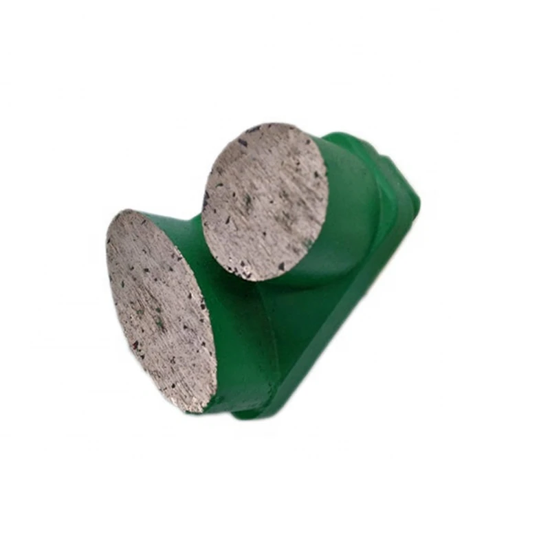 SCA02 Schwamborn قرص طحن الماس Scanmaskin لوحات طحن الخرسانة مع قطعة واحدة مستديرة وبيضاوية الشكل لتلميع الأرضيات