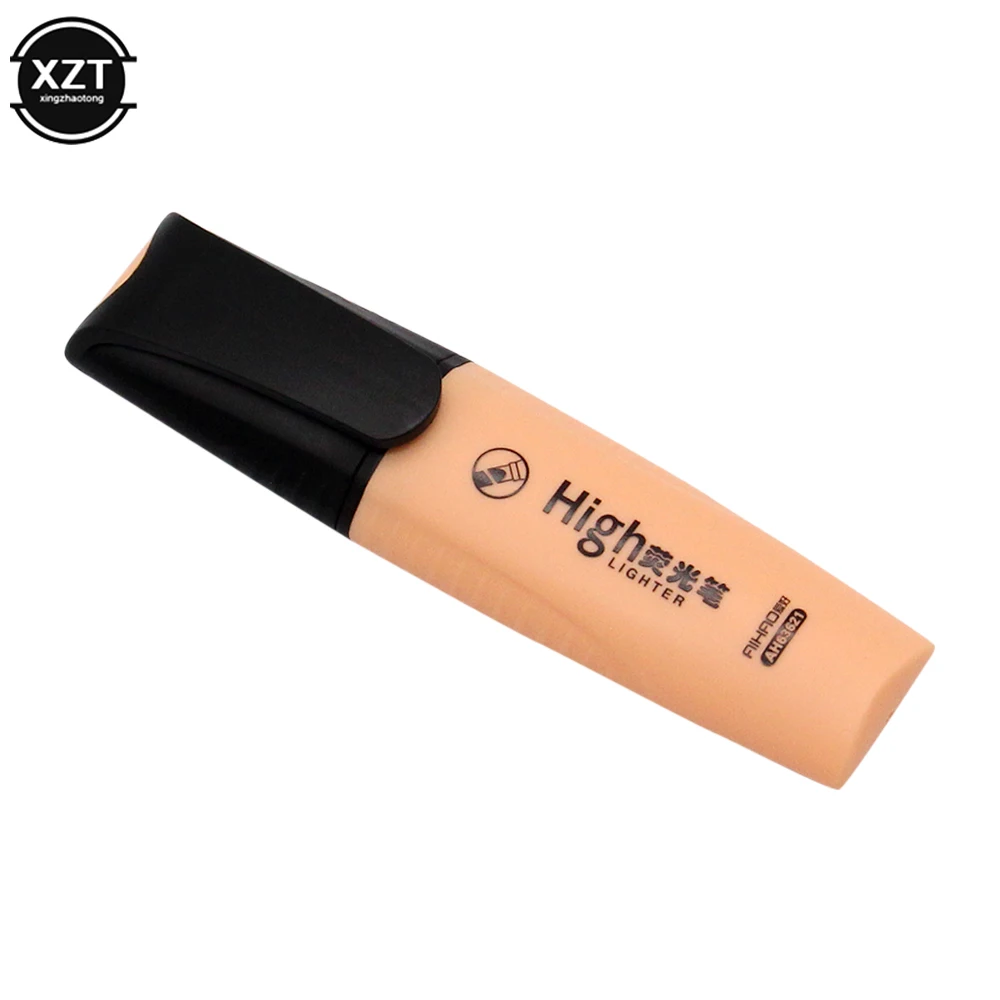 Милые школьные принадлежности, красочные цветные маркеры, рекламные художественные маркеры, флуоресцентная ручка, подарочные канцелярские принадлежности для школы 2021.