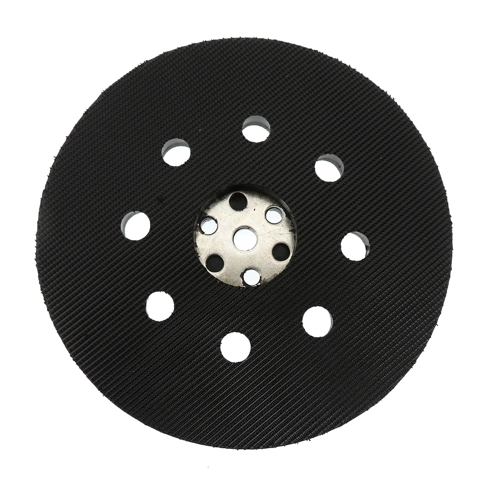 125mm 5 pollici 9 fori Hook & Loop sostituzione tampone abrasivo piastra di supporto platorello abrasivo per levigatrici Bosch RS032 e RS031 e 3107DVS