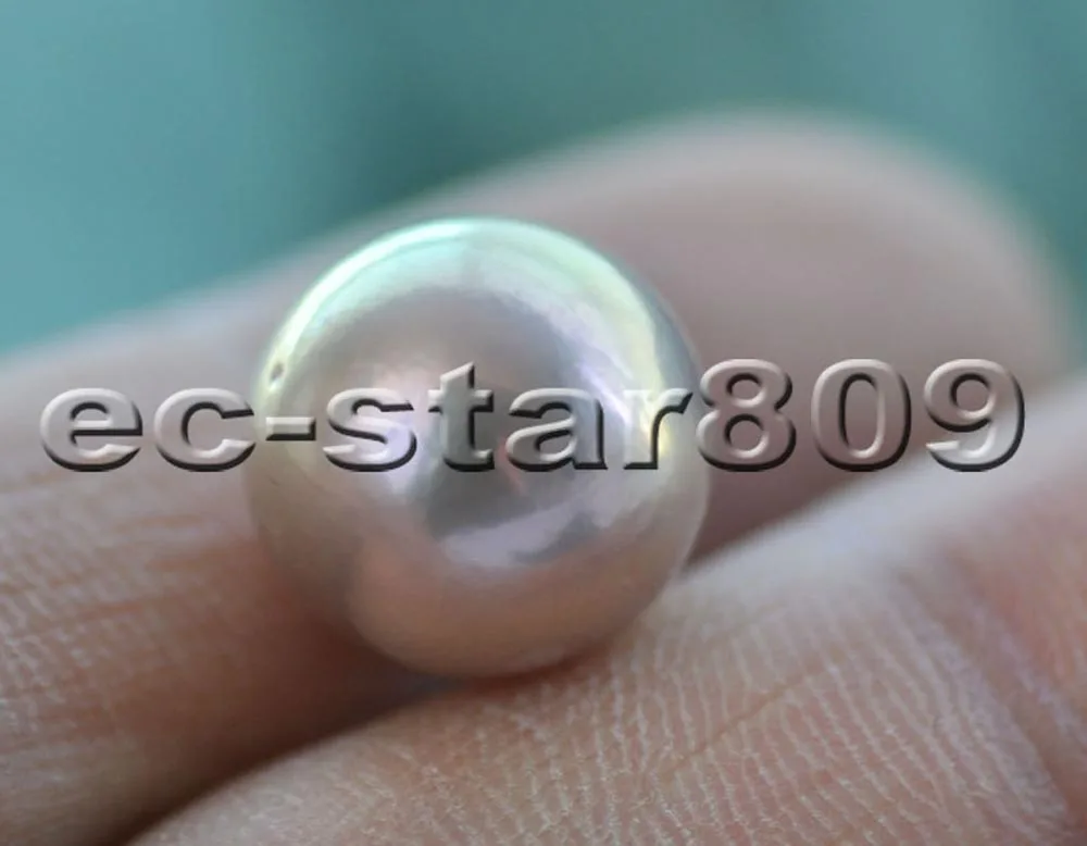 

p6951 A+ 14mm Round Peacock-Lavender Edison Freshwater Pearl Loose Bead Fine Women Jewelry