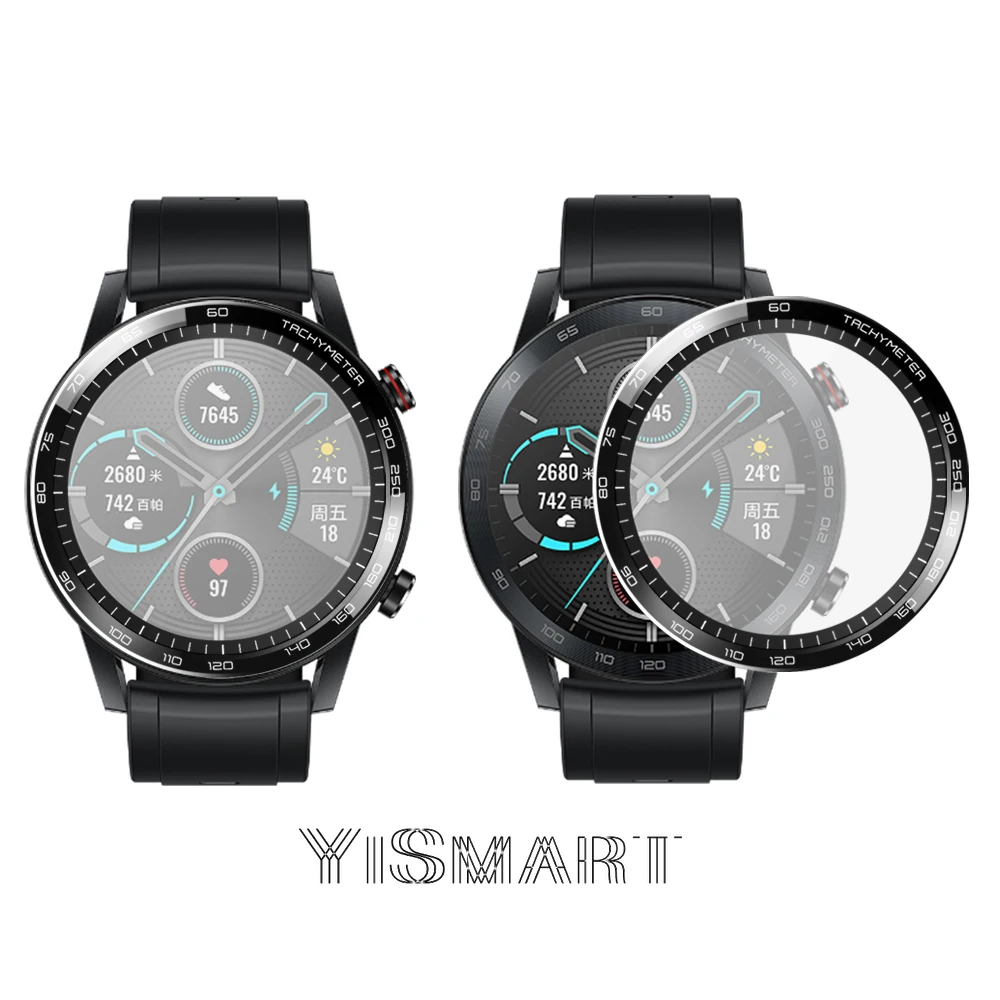 3D zakrzywiony ekran Protector dla Honor Watch magiczny zegarek 2 magiczny Watch2 46mm pełna pokrywa miękka folia ochronna nie szkło