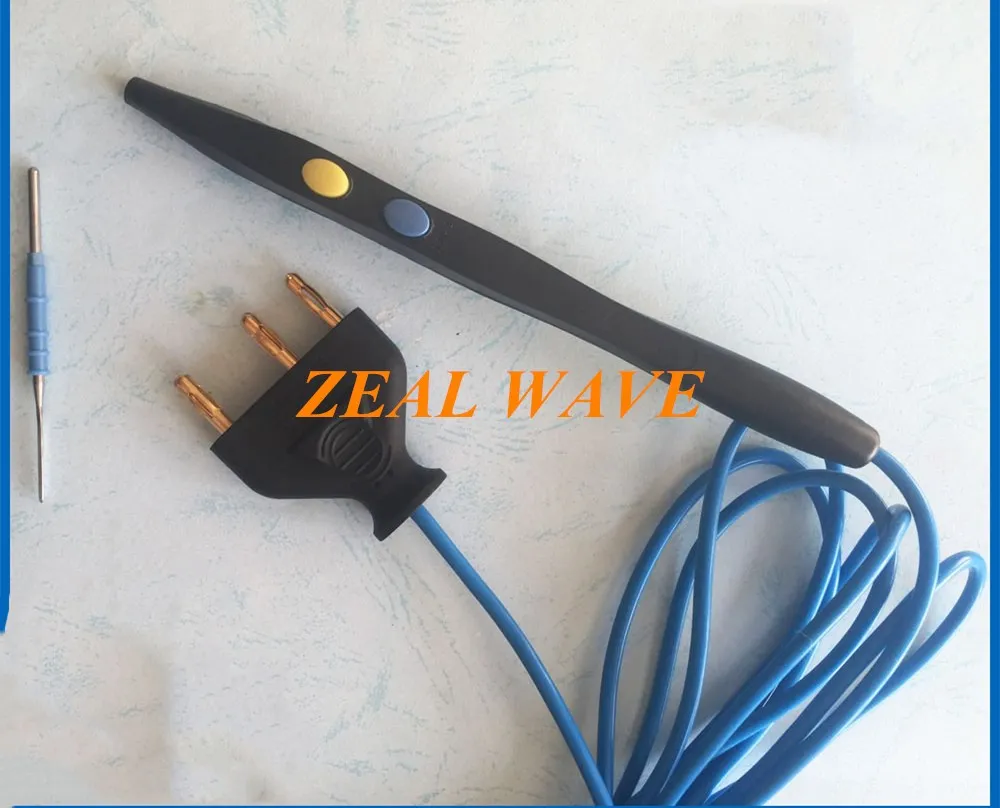 High-Frequency Surgical Electrode Electrocoagulation Knife Tip Hemostasis Manual High Temperature Disinfection