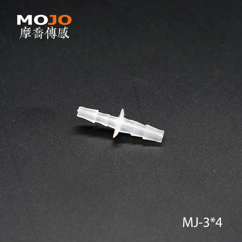 

2020 MJ-S4x3 Reducing Straght type barbed water fitting connectors 4mm to 3mm black color (100pcs/lots)