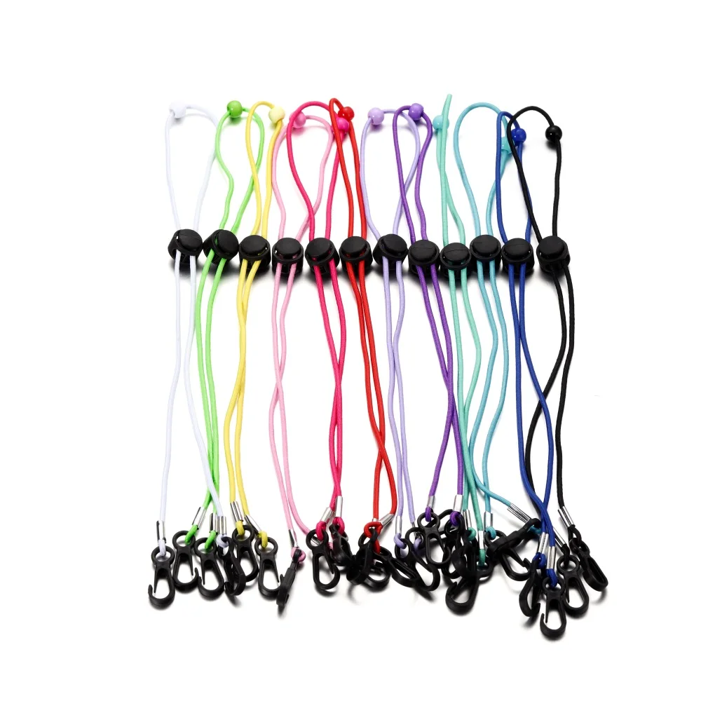 Mixcolour Mask Hanging Rope Lanyard Adjustable Traceless Ear Hanging Mask Rope For DIY Jewelry Making Accessories Tools