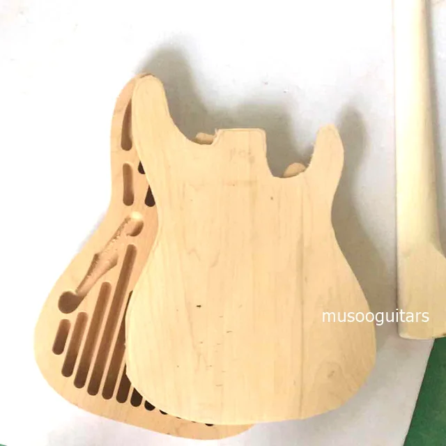 Unfinish Alder wood electric body