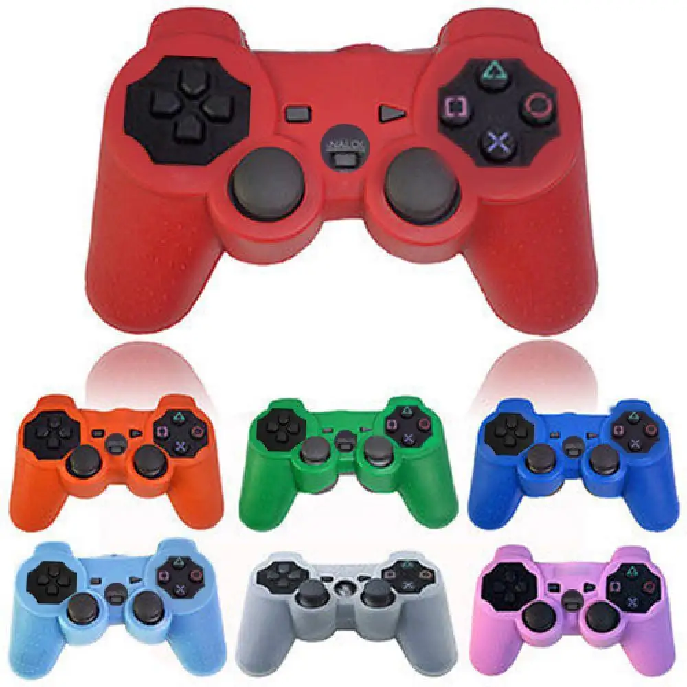 Silicone Protective Skin Cover Case for 3 Controller Gamepad