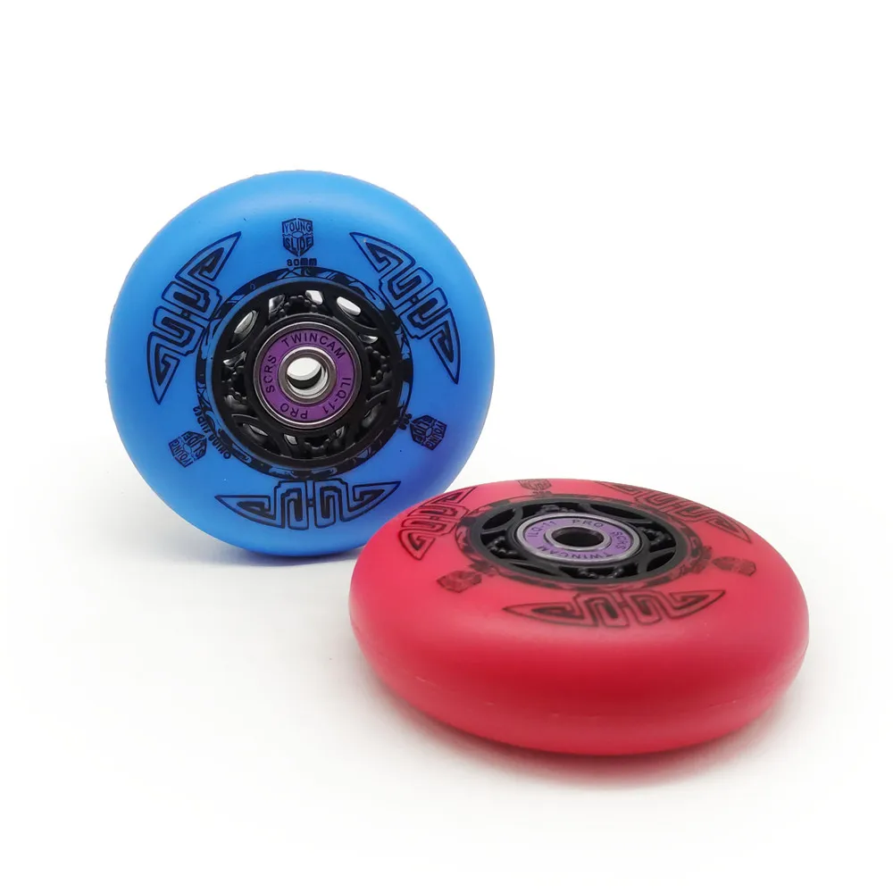 90A Original MST YOUNG SLIDE Skating Wheels for SEBA Skates 72mm 76mm 80mm Shift Drift Skating Brake Long Distance Roller Tyre