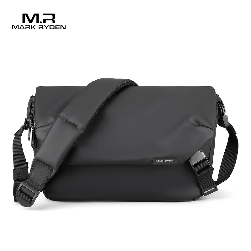 MARK RYDEN-sac à bandoulière pour hommes, sac à bandoulière de grande capacité YKK avec fermeture éclair degré d\'eau court voyage