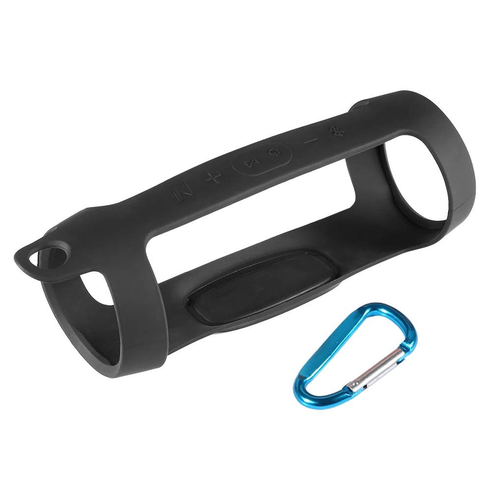 2 in 1 Fest EVA Zipper Carry Lagerung Box Tasche + Weiche Silikon Fall Abdeckung für JBL Ladung 3 Bluetooth lautsprecher für JBL Charge3 Spalte