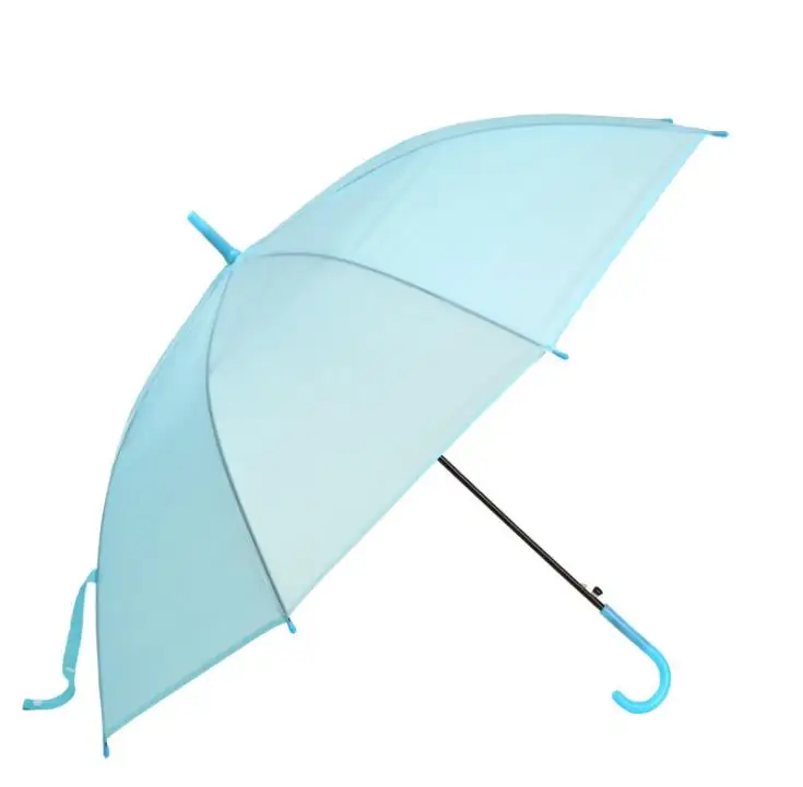 Wedding White Nylon Umbrella Parasol Waterproof Long handle Rainy Umbrellas Hot party wedding decoration favors SN971