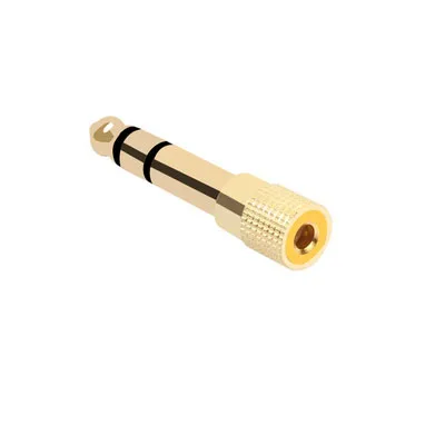 3.5mm męski/żeński wtyk Jack Stereo łącznik Adapter 3.5mm Mono Stereo do 6.35 RCA złącze ładowania dla iPhone PC telefon