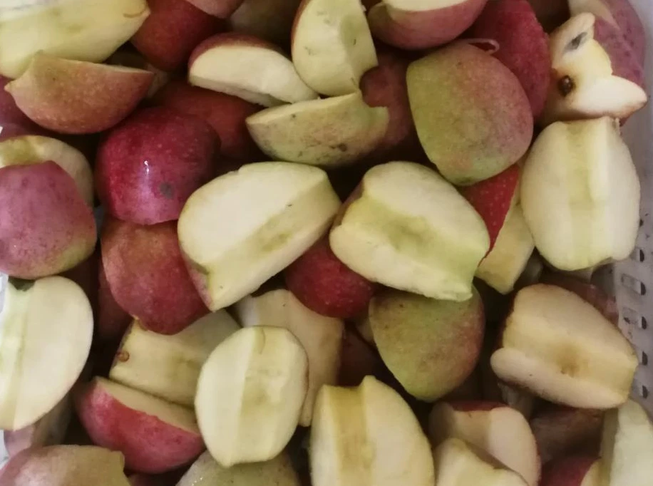 Industrial Apple Coring Cutting Machine Continuous Apple Half Cutting Machine