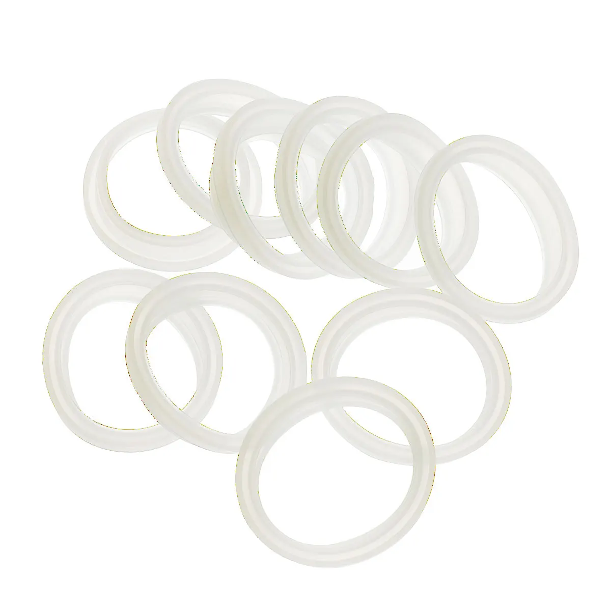 Vacuum Silicone Sealing O-Rings Gaskets for 4.5/5.2cm Bottle Cover Stopper Thermal Cup Lid Resistance Seals Gaskets O Ring 10Pcs