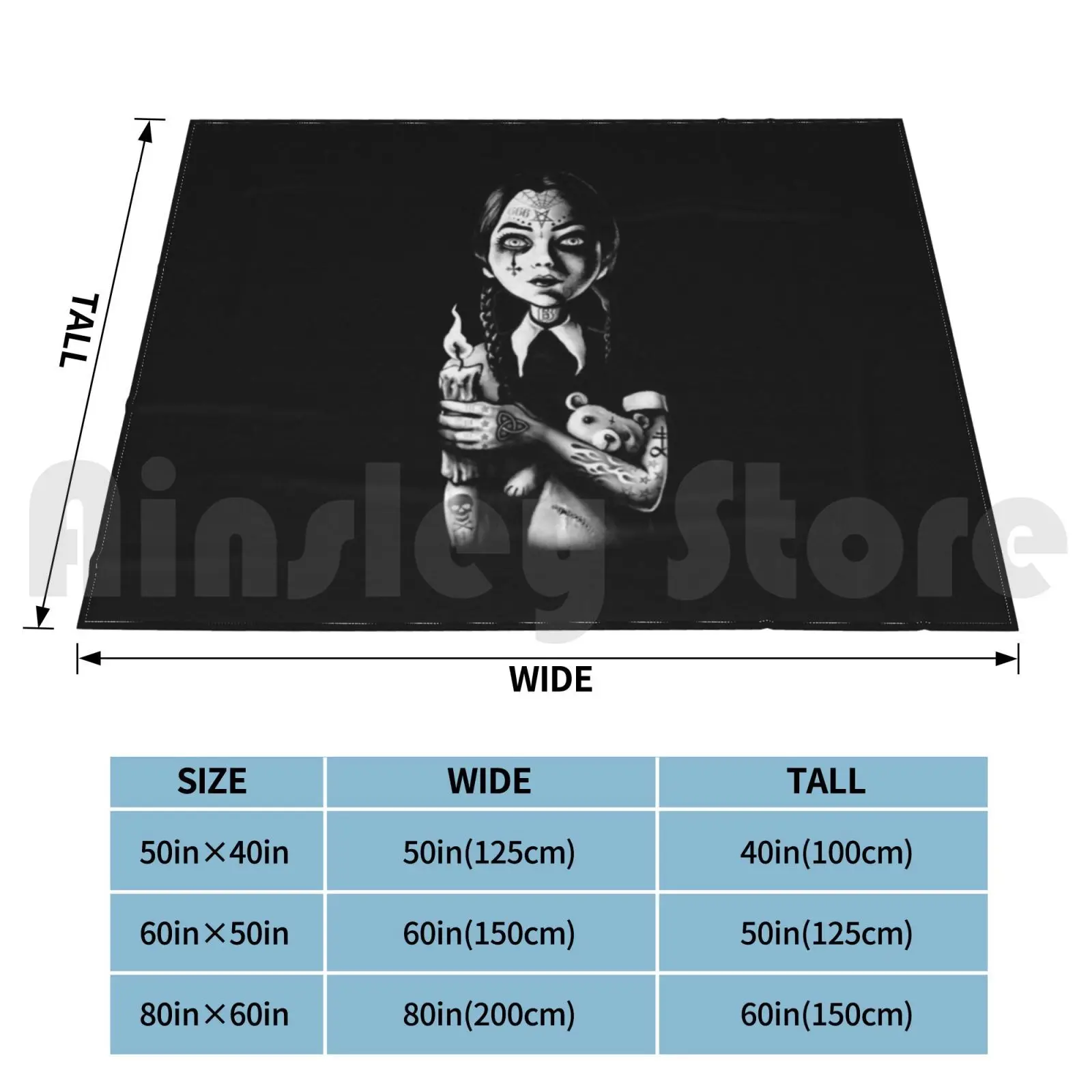 Boo The Image Retro Black Gift Art Blanket Fashion Custom Family Addams Adam Family Reunion The