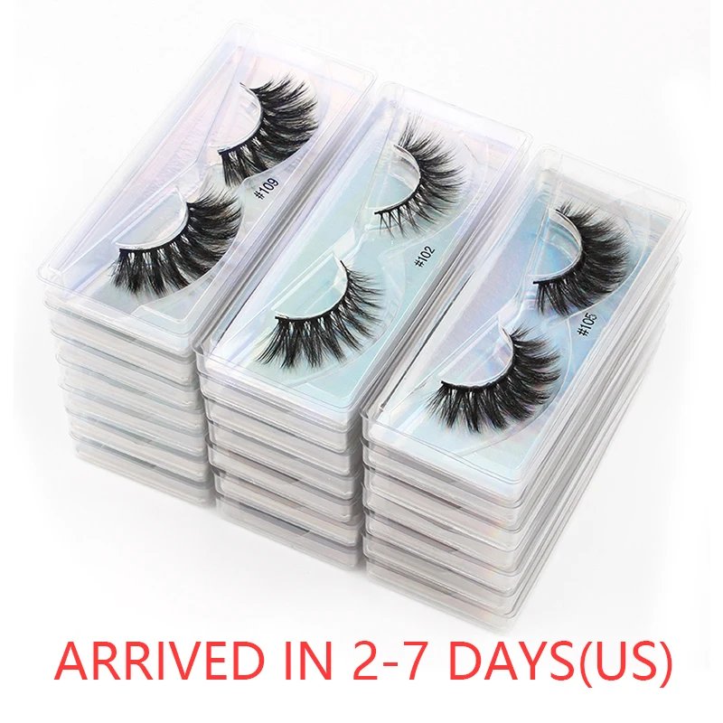 New Lashes In Bulk Wholesale 4/20/50/200 Pairs Lot Wispy Fluffy Strip False Eyelashes Natural Fake Lashes Reusable Eyelash